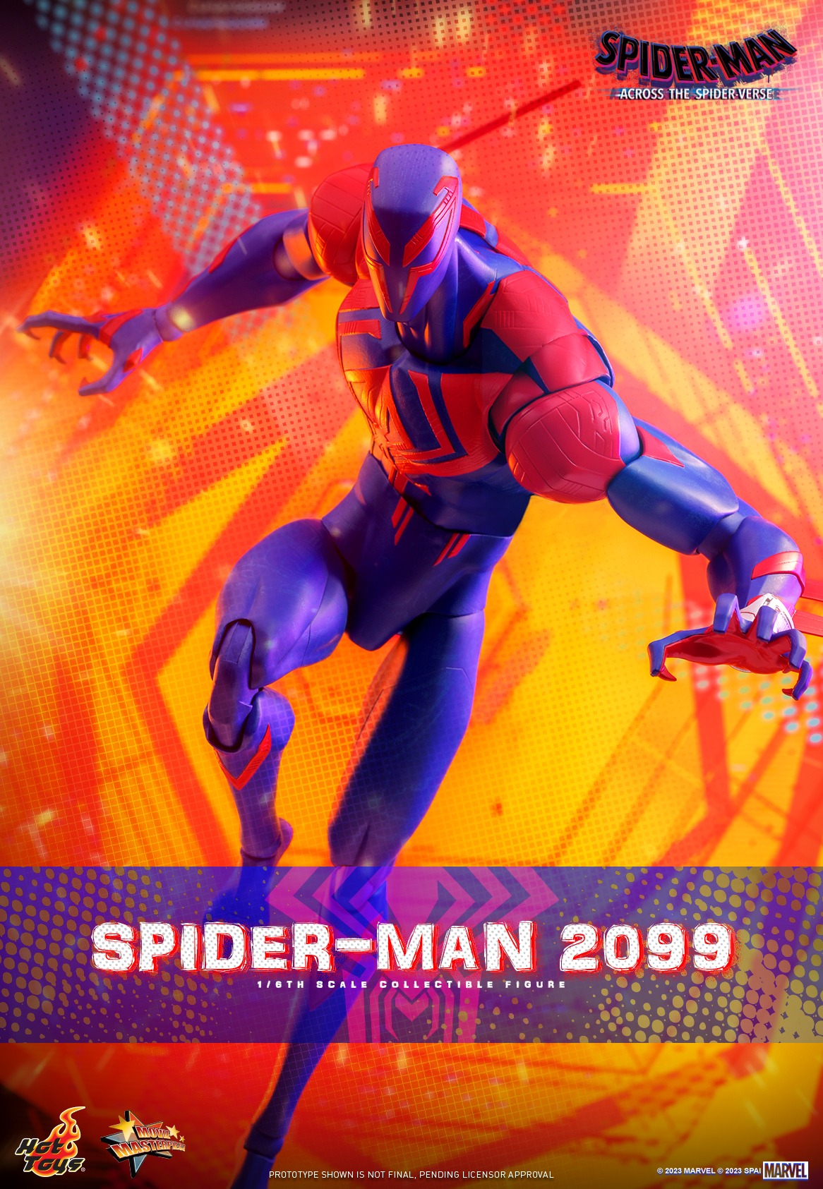 Hot Toys MMS711 1/6 Spider-Man: Across the Spider-Verse - Spider-Man 2099