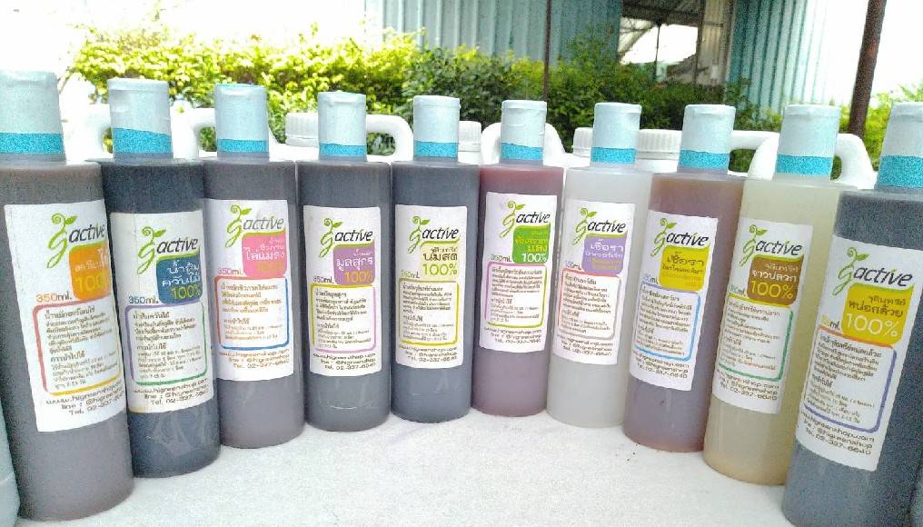 น้ำหมักจุลินทรีย์เชื้อราไตรโคเดอร์มา ขนาด 350 มล.