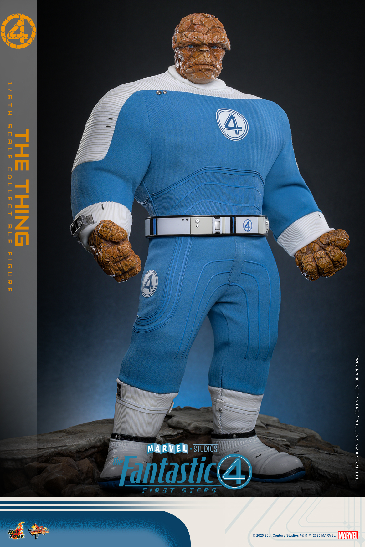 25/08/2568 Hot Toys MMS813 The Fantastic Four: First Steps - The Thing