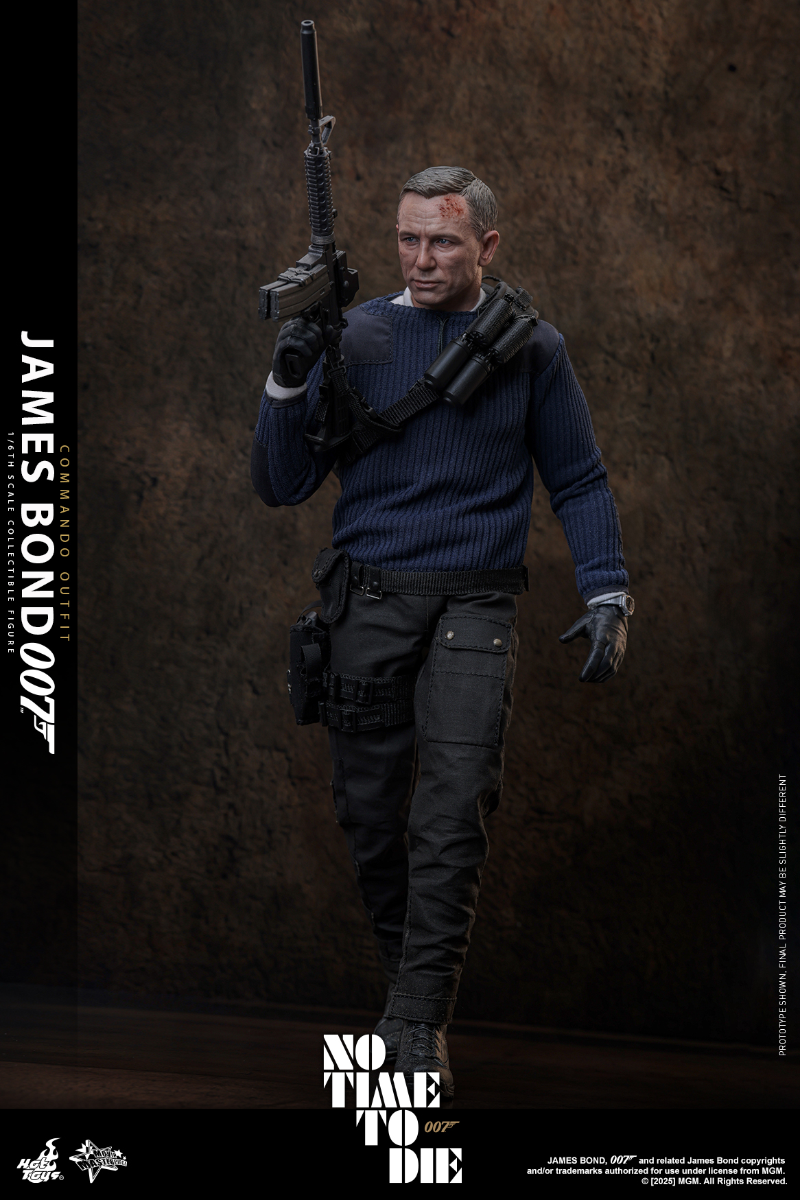 25/08/2568 Hot Toys MMS804 No Time To Die - James Bond (Commando Outfit)