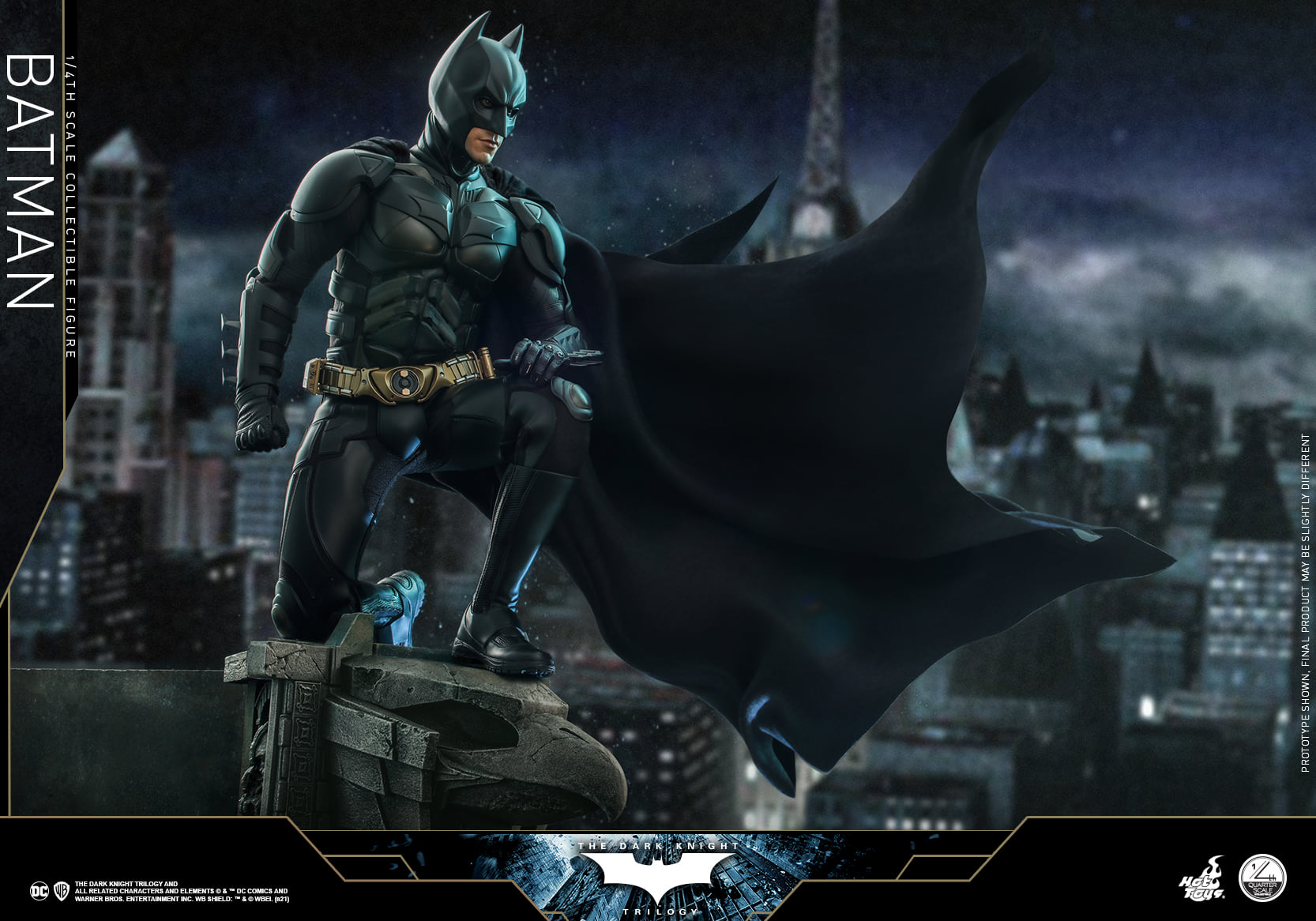 Hot Toys QS019 1/4 The Dark Knight Trilogy - Batman