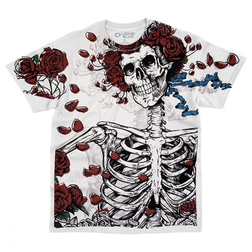 🇺🇸[PREORDER] เสื้อวง GRATEFUL DEAD T-SHIRT รวมลายสุดฮิต ลิขสิทธิ์แท้ LIQUID BLUE จาก USA