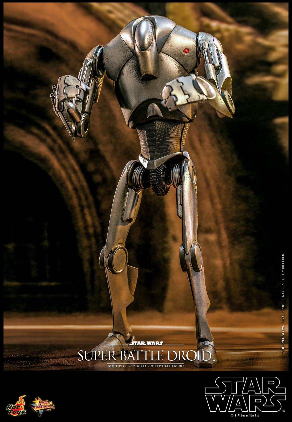 Hot Toys MMS682 1/6 Star Wars: Attack of the Clones™ - Super Battle Droid™
