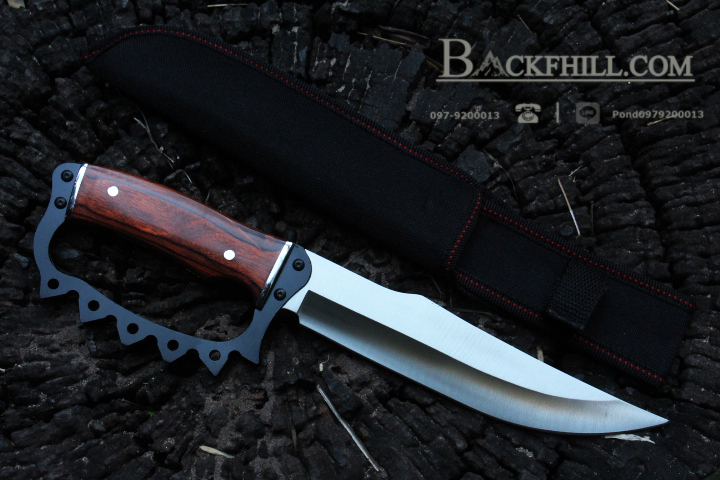 มีดใบตายสนับเหล็ก COLUMBIA รุ่น XF80