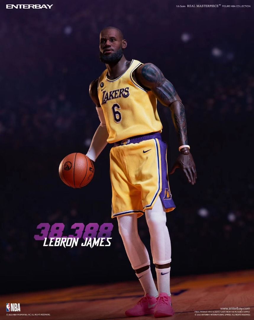 ENTERBAY RM-1090 1/6 Real Masterpiece: NBA - LeBron Jame