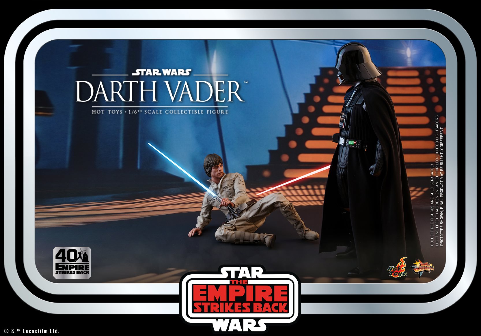 Hot Toys MMS572 Star Wars The Empire Strikes Back™ 1/6 Darth Vader™ (The Empire Strikes Back 40th Anniversary Collection)