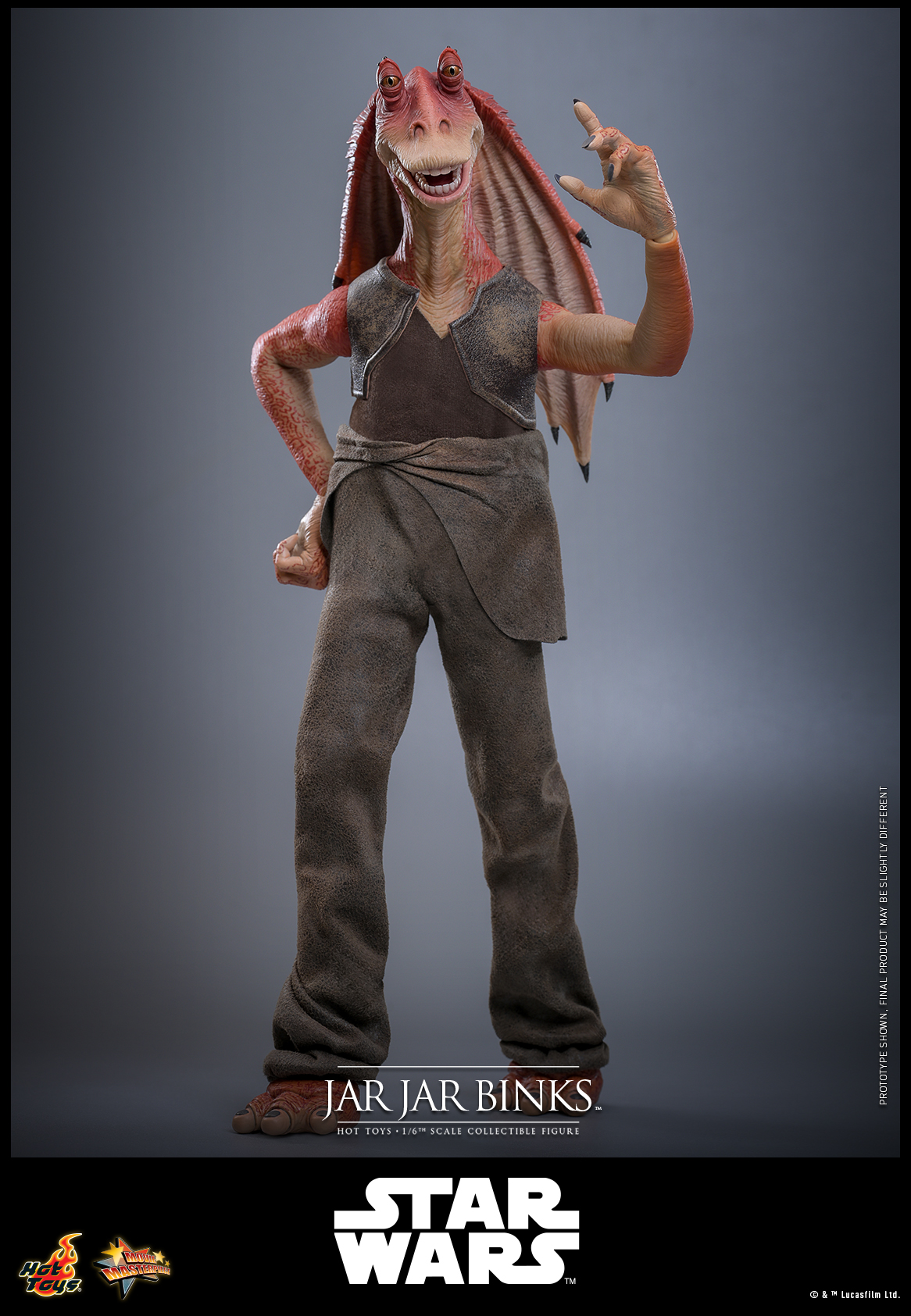 Hot Toys MMS807 Star Wars: The Phantom Menace - Jar Jar Binks