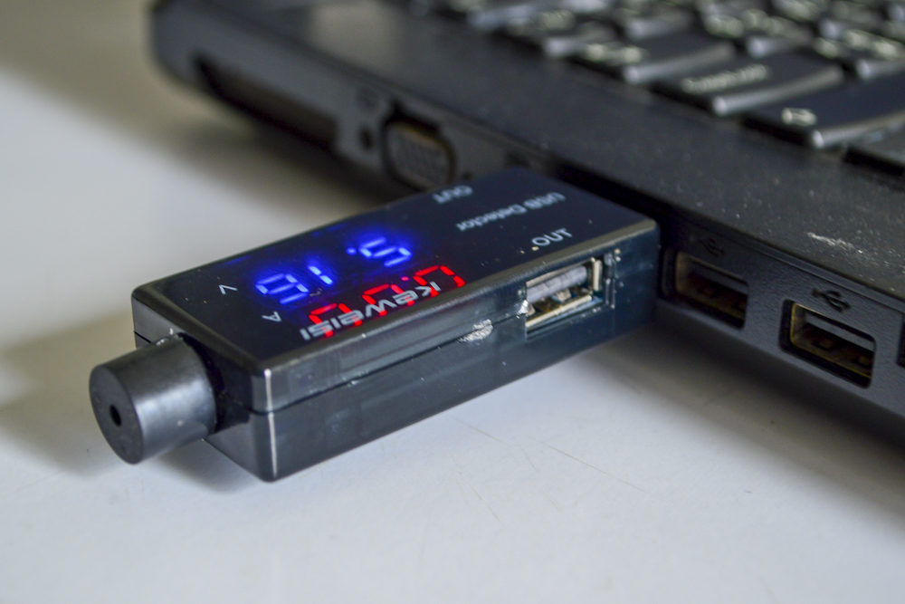 USB Tester สำหรับทดสอบช่อง USB