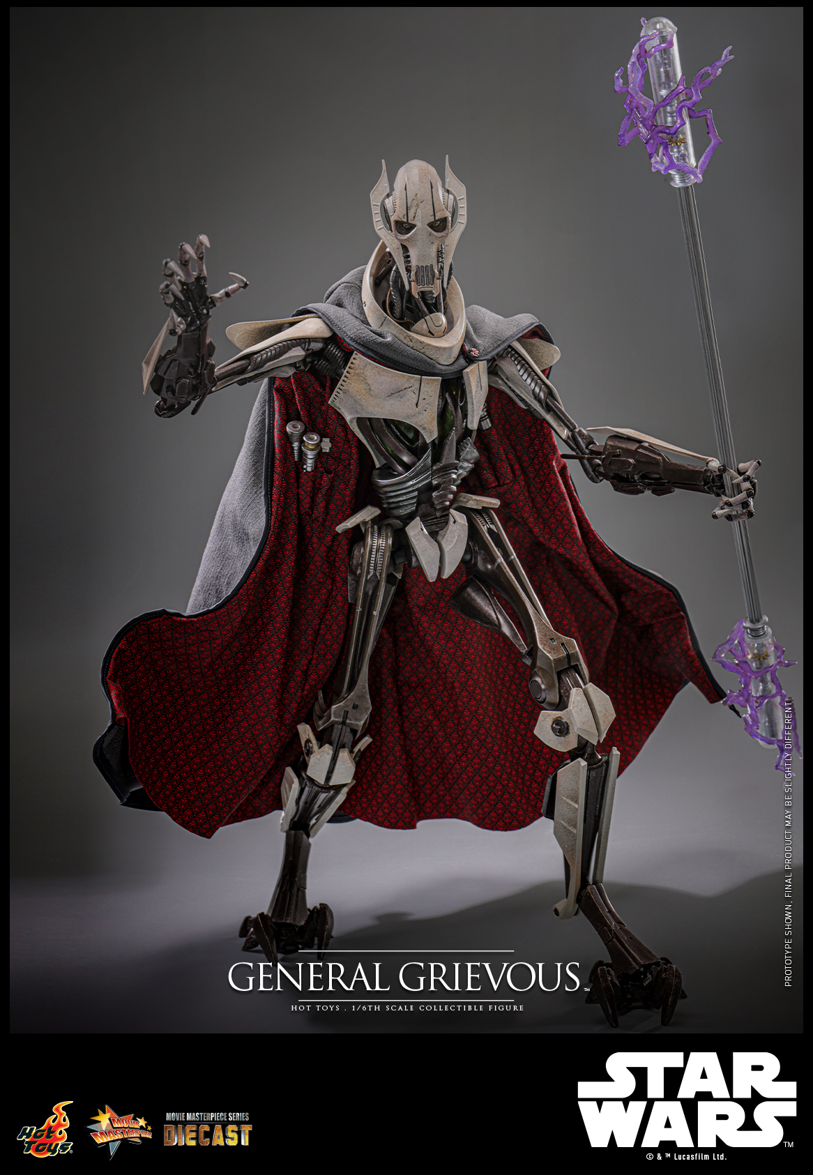 Hot Toys MMS760D67 Star Wars Episode III: Revenge of the Sith - General Grievous