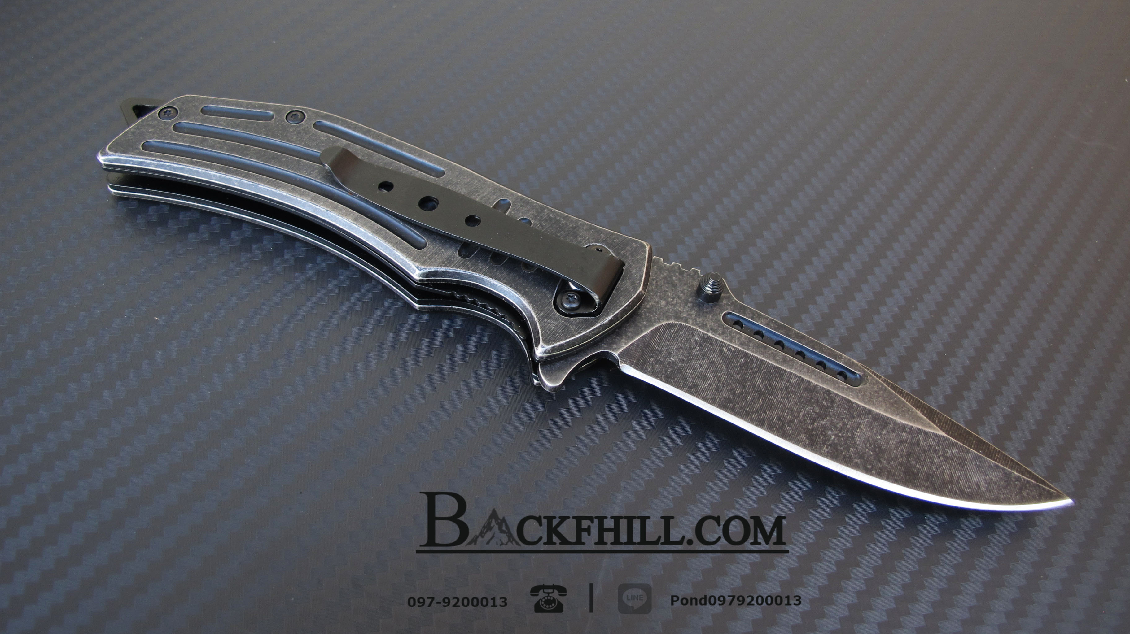 BROWNING รุ่น B51 Stainless Steel สีเหล็กดิบ