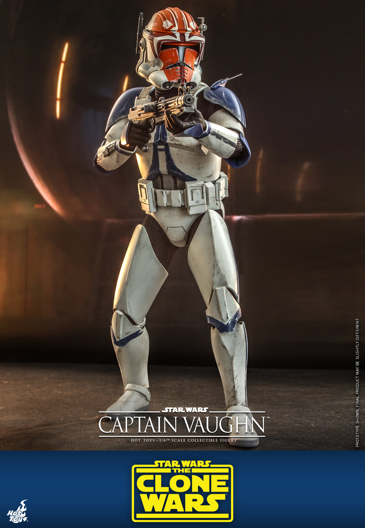 Hot Toys TMS065 1/6 Star Wars: The Clone Wars™ - Captain Vaughn™