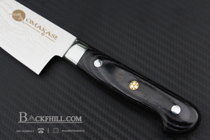 มีดเดบะ OMAKASE No.KM210 Deba Kitchen Knife ของแท้ 100 % ขนาด 13 นิ้ว