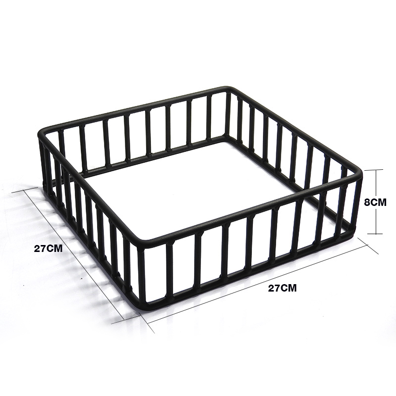 Stand Cage with Bowl color White Height 8 CM. 1619-031