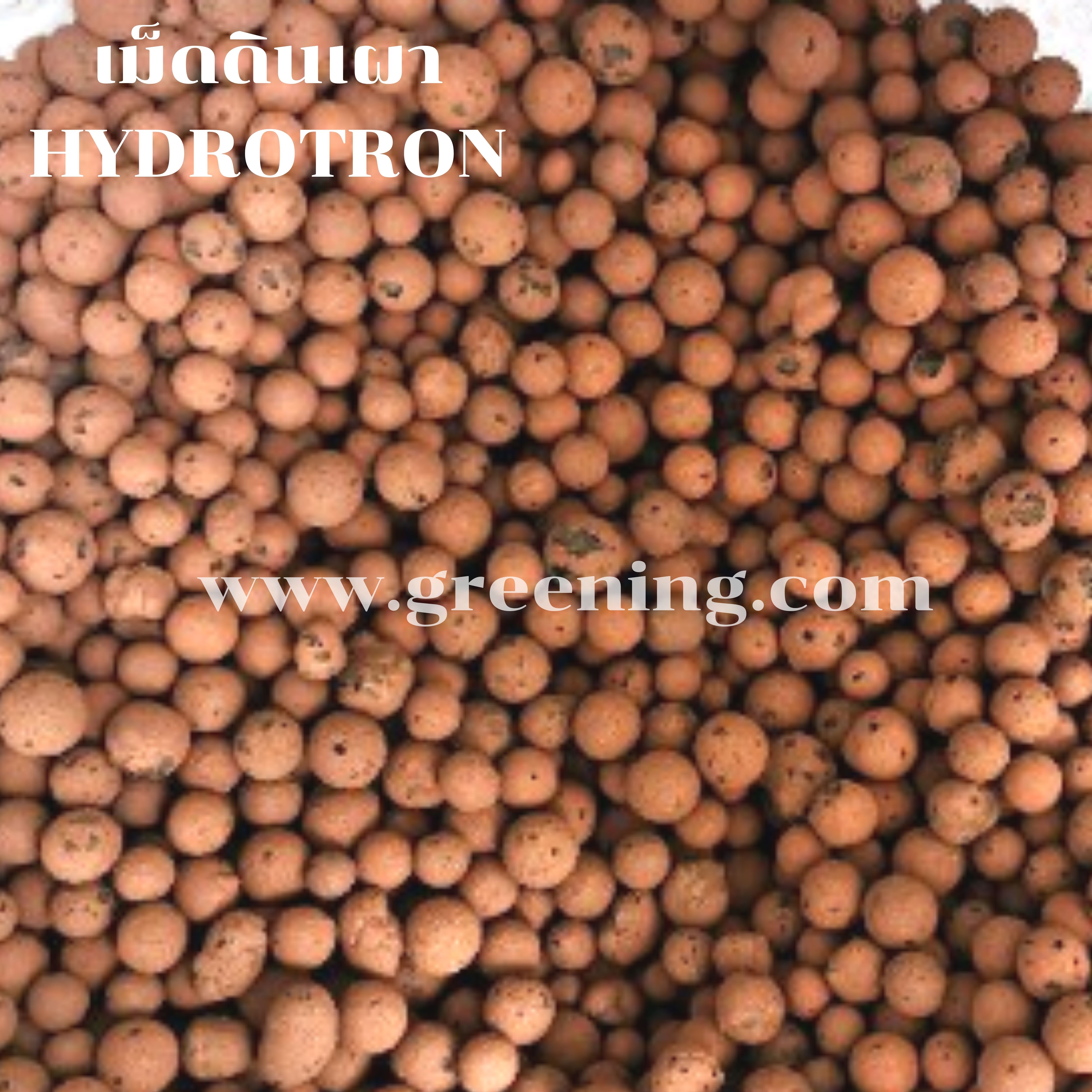 เม็ดดินเผามวลเบา Hydrotron นำเข้าฮอลแลนด์ ขนาด 2 ลิตร/ถุง