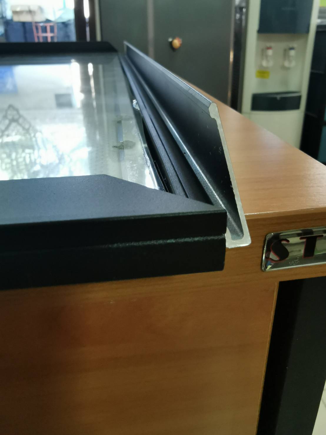 ป้ายไฟ LED รุ่น SNAP FRAME แบบบาง ติดผนัง สีขาว ติดตั้งง่าย (สั่งผลิตตามขนาดที่ต้องการ) สำเนา