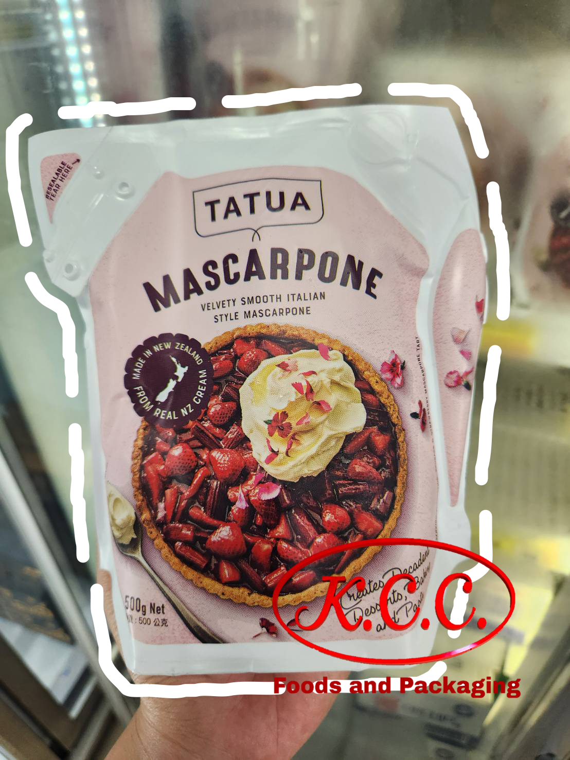 Tatua - Mascarpone มาสคาร์โปเน (500 g)