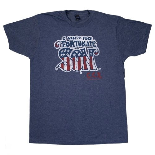 🇺🇸[PREORDER] เสื้อวง CREEDENCE CLEARWATER REVIVAL T-SHIRT รวมลายสุดฮิต ลิขสิทธิ์แท้ LIQUID BLUE จาก USA
