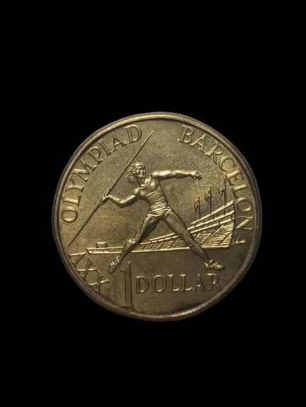 E355 Various Dollars (Mint set 1992 - Olympic Games in Barcelona)