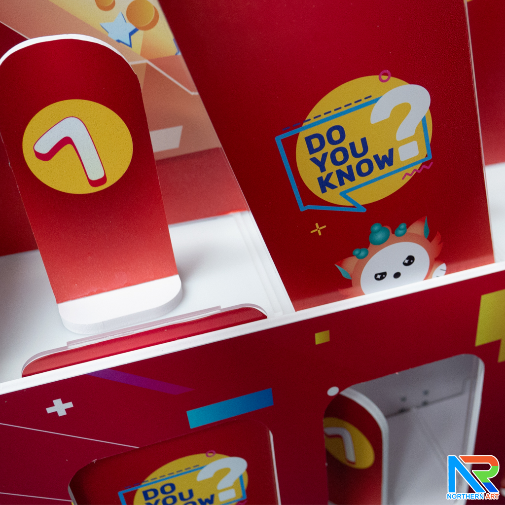 เกมส์จับคู่ เกมส์เรียงแท่ง ตั้งโต๊ะ ขนาด (W)66.5 x (D)15 x (H)70 cm. พร้อมไฟ LED เพิ่มความสว่าง