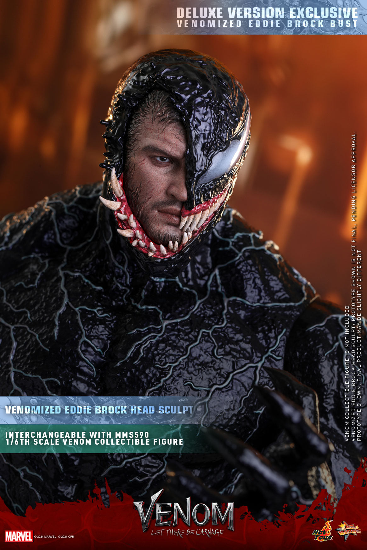 Hot Toys MMS620 1/6 Venom: Let There Be Carnage - Carnage (Deluxe Version)