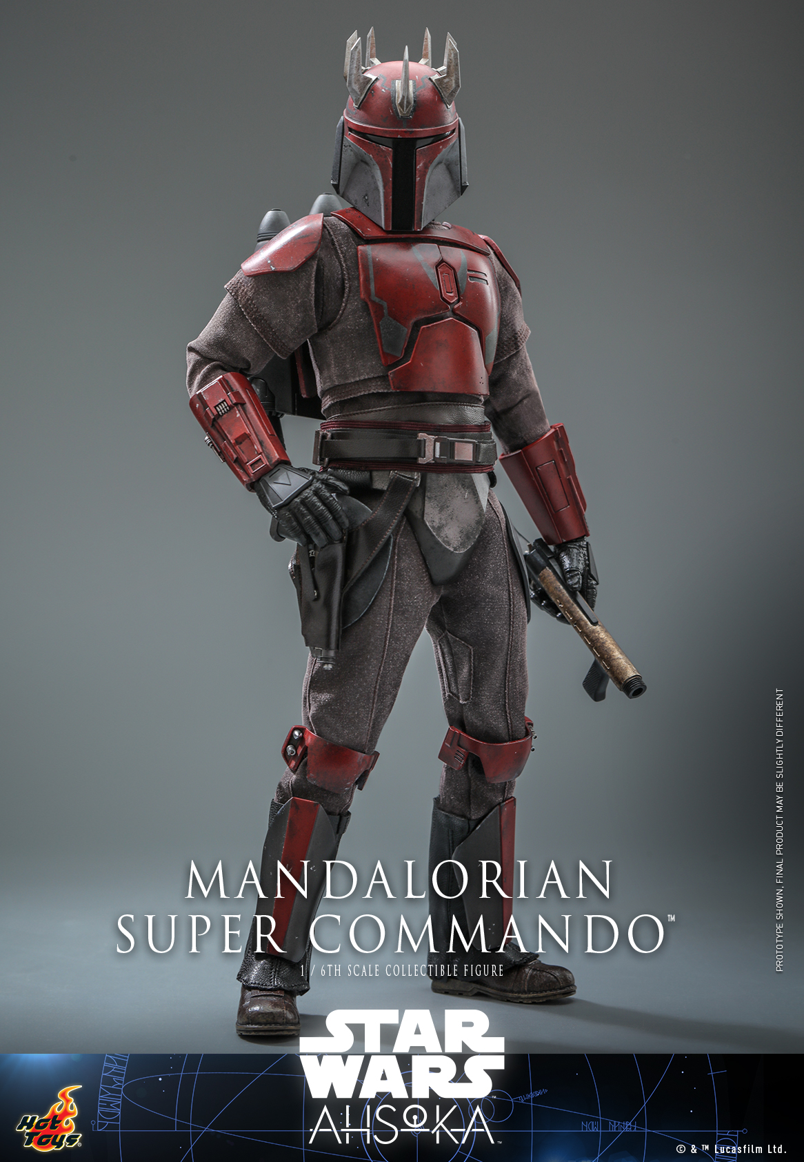 Hot Toys TMS127 1/6 Star Wars: Ahsoka™ - Mandalorian Super Commando™