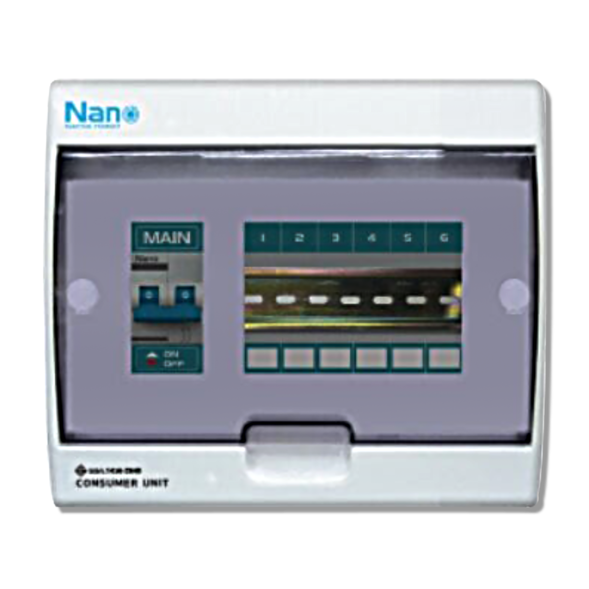 NANO ตู้คอนซูมเมอร์ยูนิต เมน + 6 ช่อง