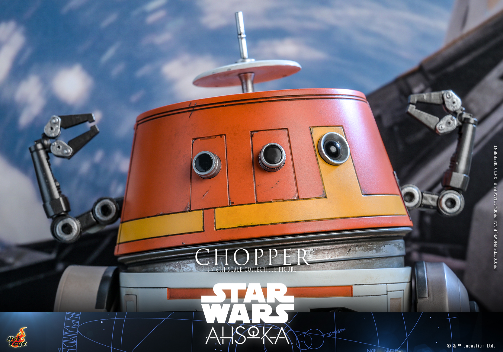 Hot Toys TMS112 1/6 Star Wars: Ahsoka™ - Chopper™