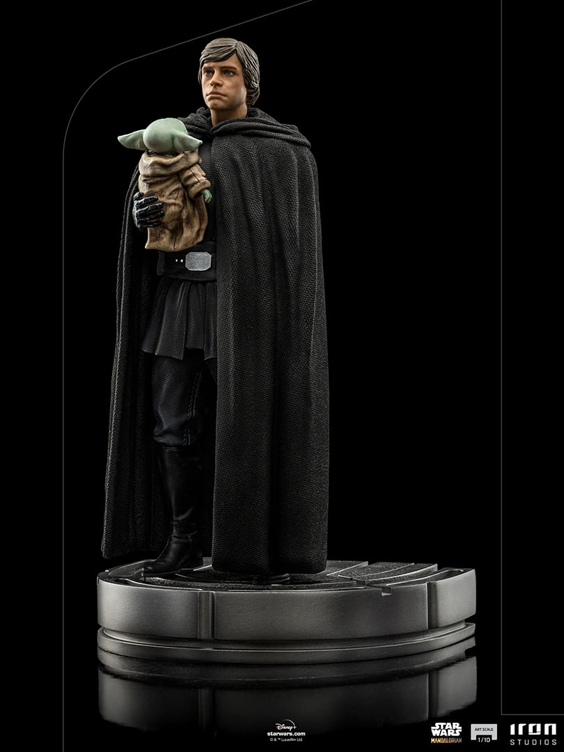 Iron Studios Art Scale 1/10 The Mandalorian - Luke Skywalker and Grogu