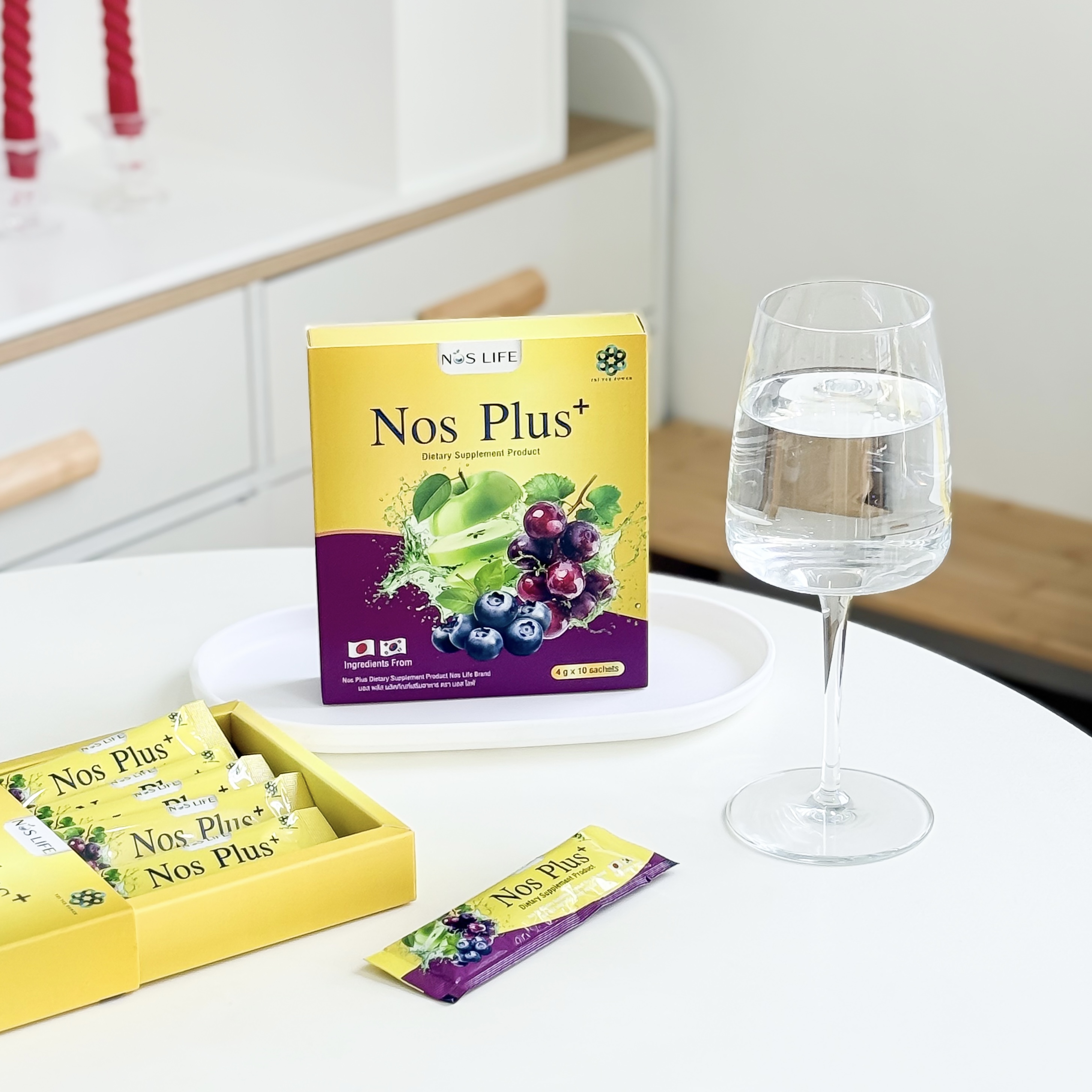 Nos Plus 10 กล่อง มี 100 ซอง
