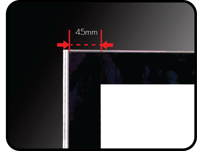 ตู้ไฟตั้งพื้น LED 2 หน้า มีล้อ ขนาด (W) 60 X (H) 155 ซม. รุ่น INDOOR