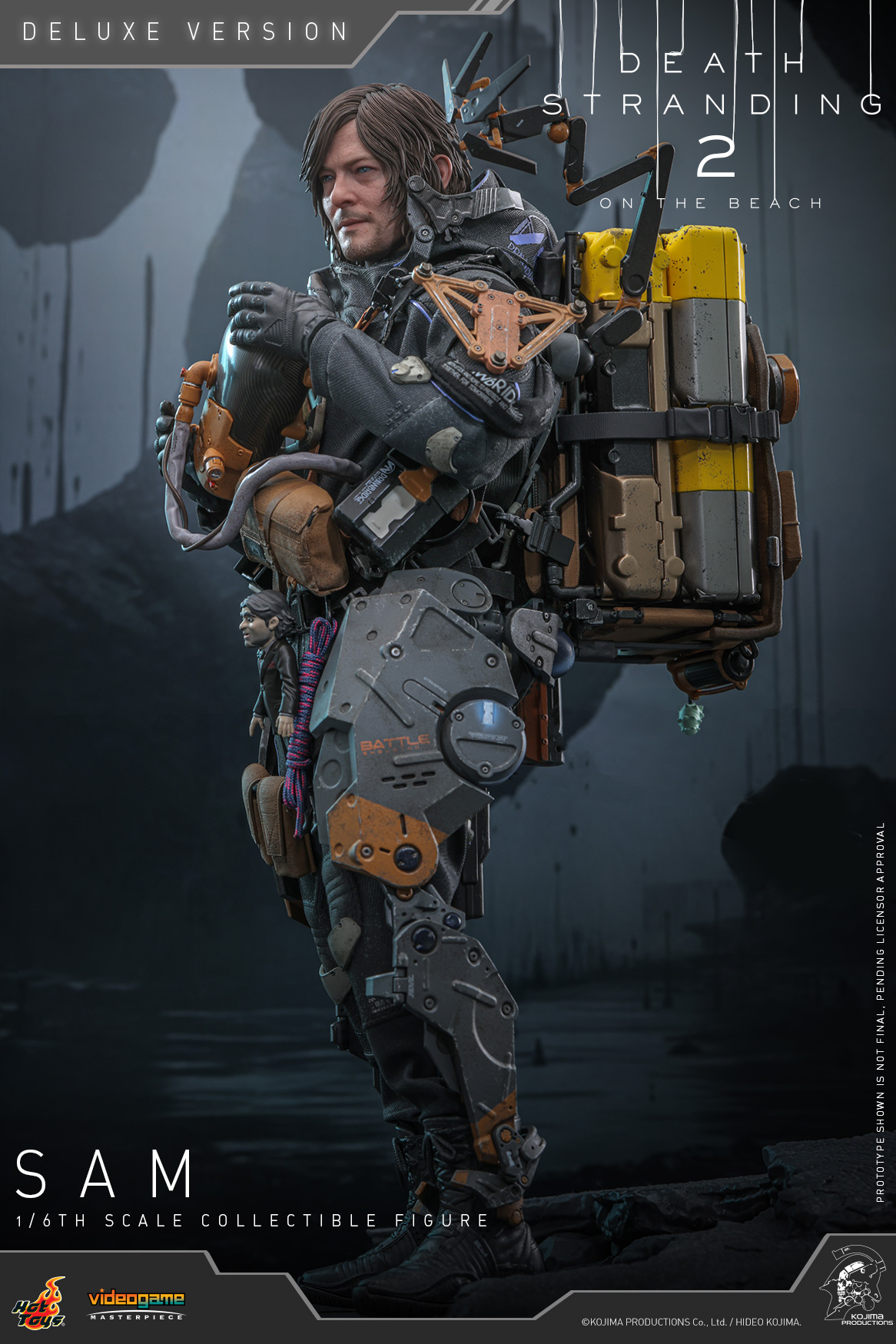 25/08/2568 Hot Toys VGM76 Death Stranding 2: On the Beach - Sam (Deluxe Version)