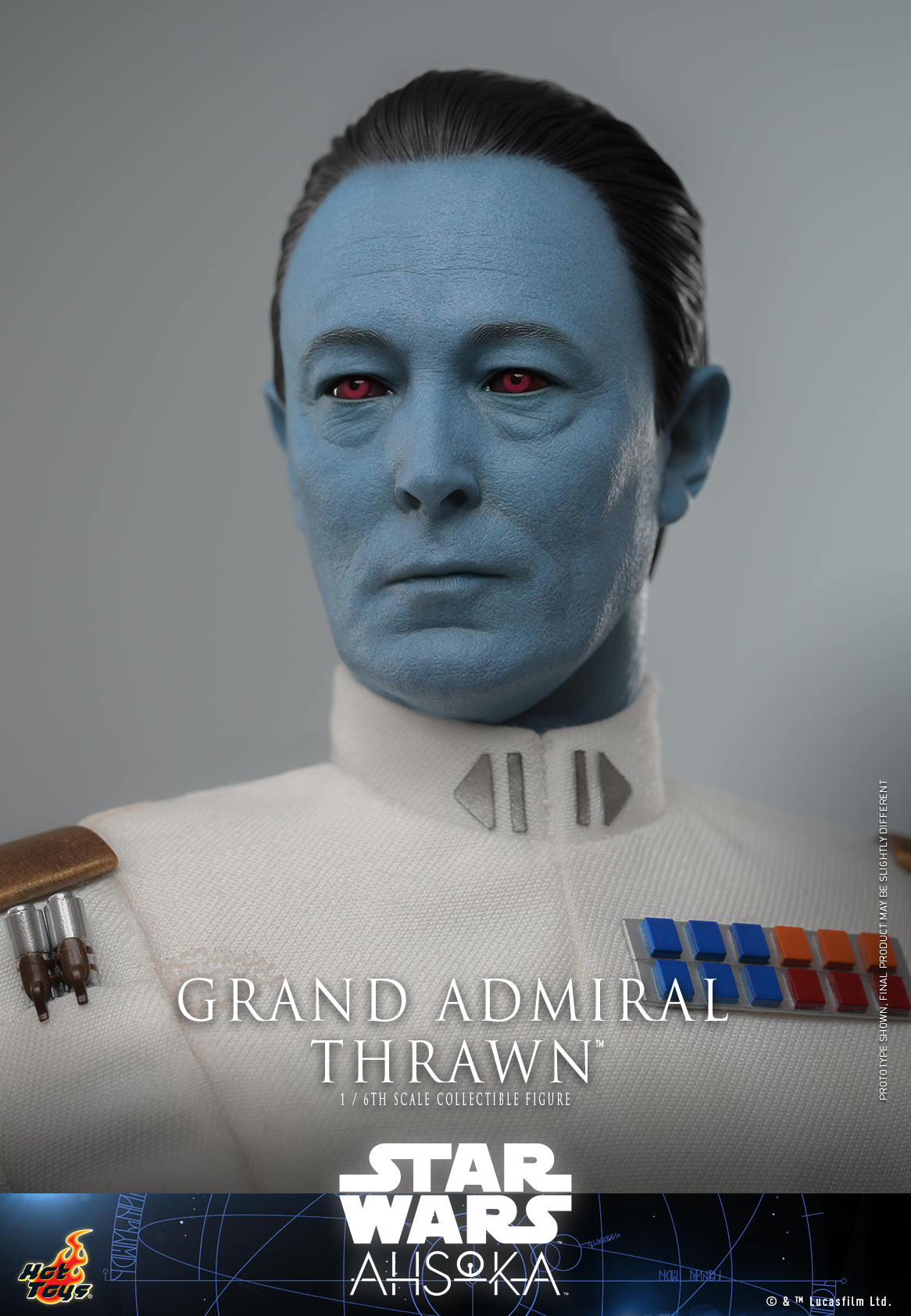 Hot Toys TMS116 1/6 Star Wars: Ahsoka - Grand Admiral Thrawn