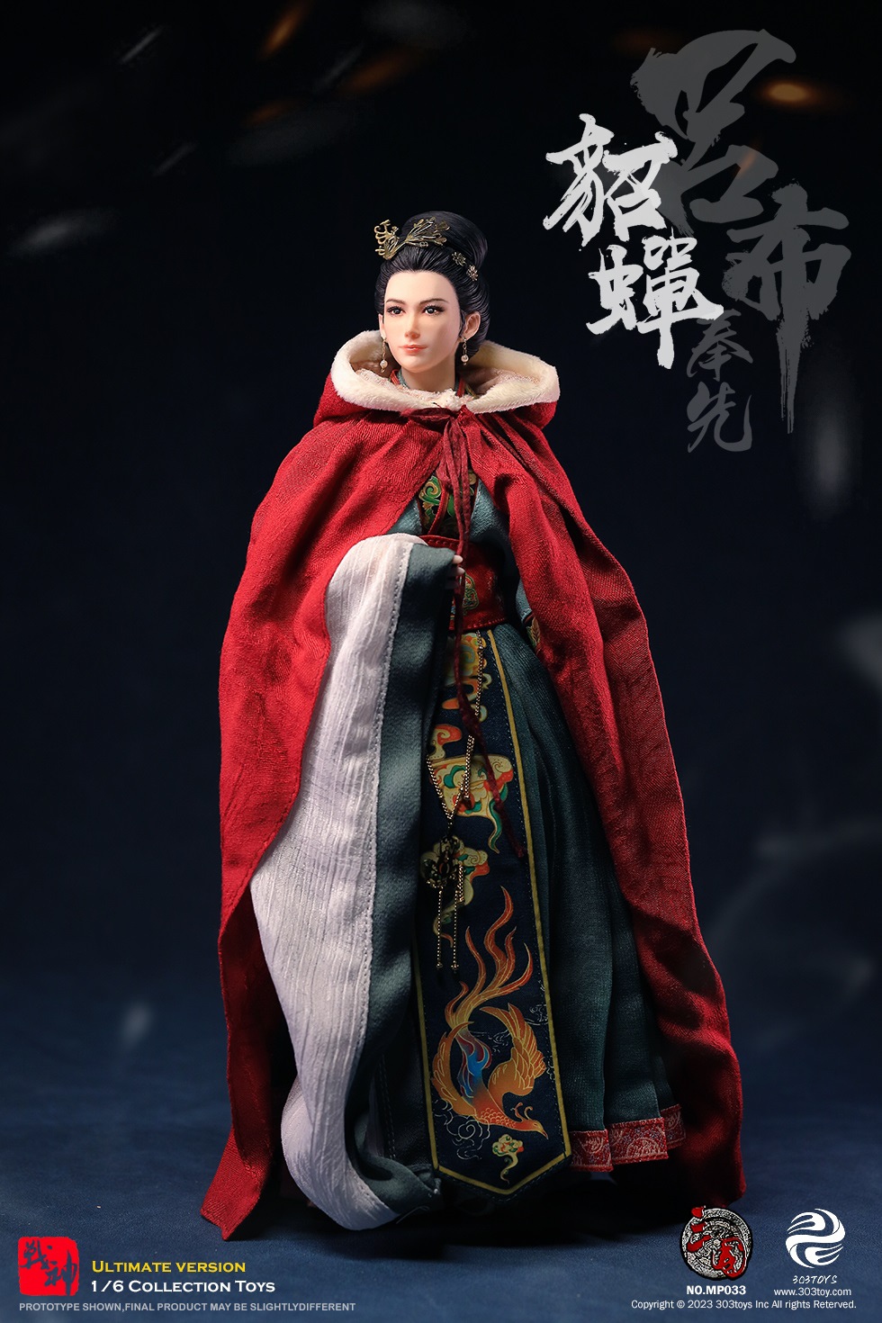 303TOYS MP033 1/6 THREE KINGDOMS - LV BU, FENGXIAN & DIAO CHAN (THREE FIGURE ULTIMATE VERSION)