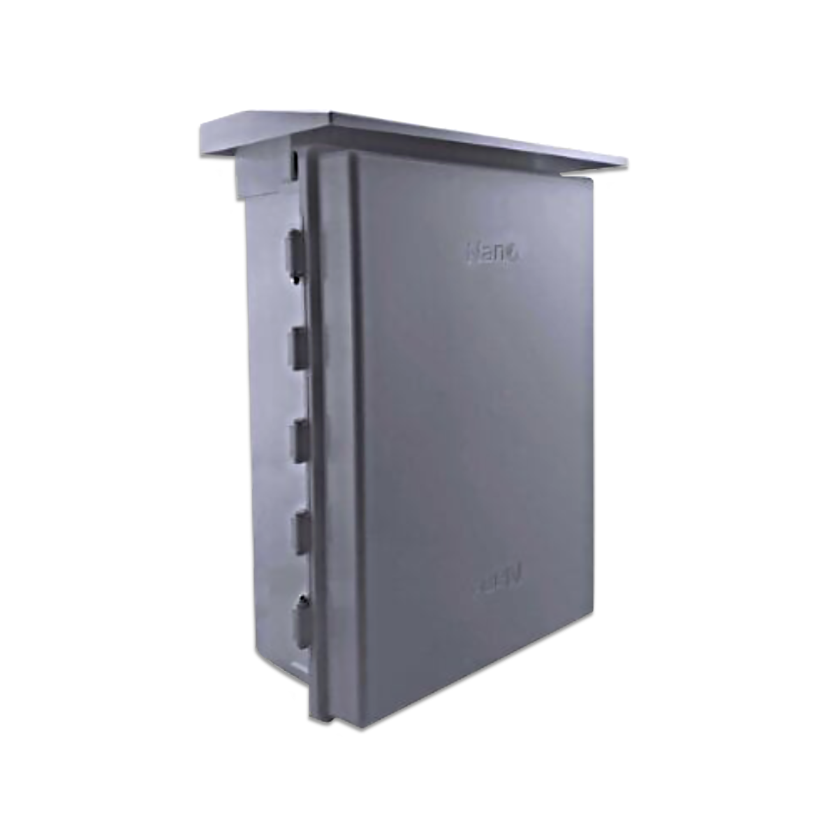 NANO ตู้กันฝน ขนาด 15x21x8" สีเทา รุ่น NANO-104G (1 ชิ้น/กล่อง)