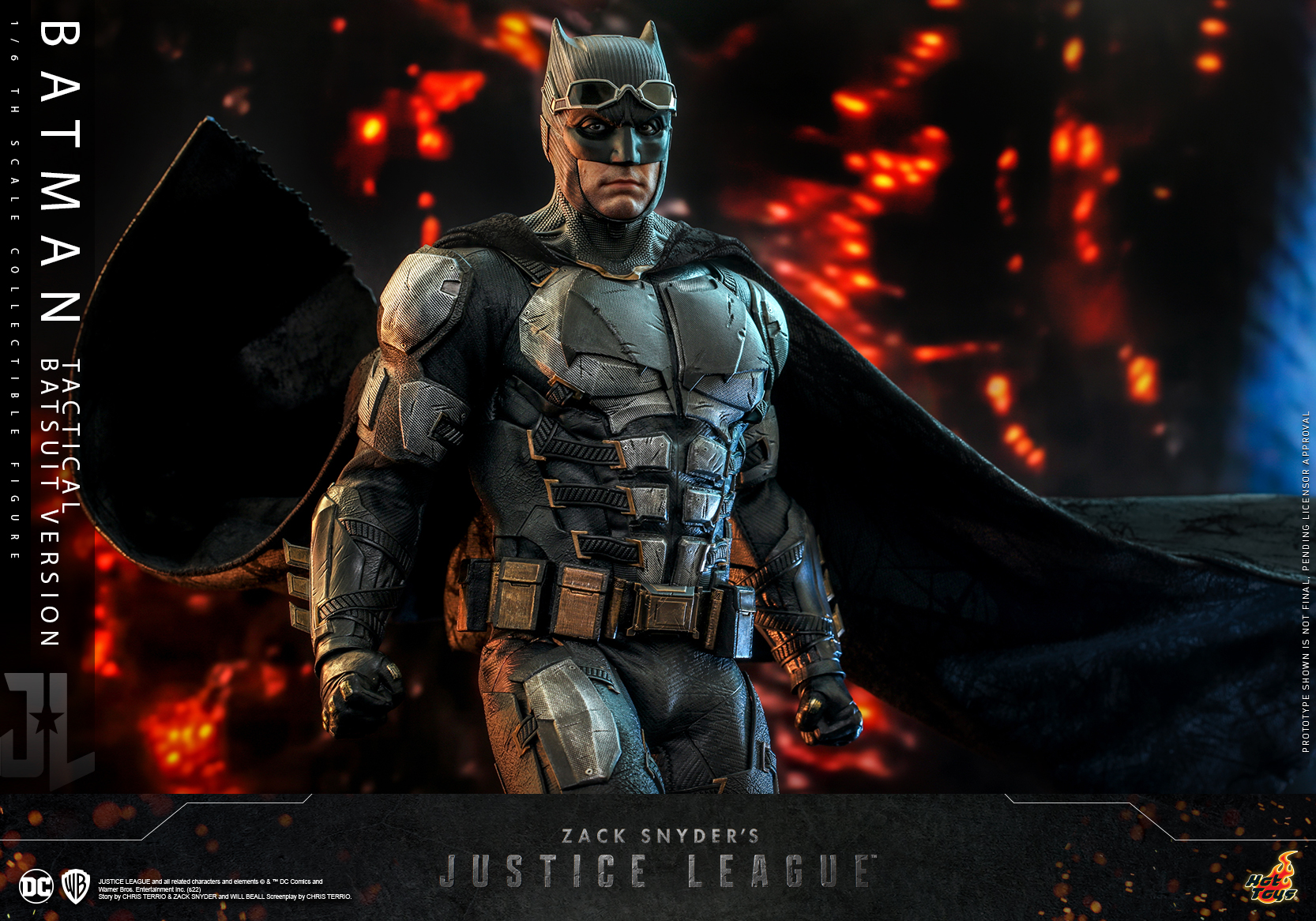 Hot Toys TMS085 1/6 Zack Snyder's Justice League - batman (Tactical Batsuit Version)