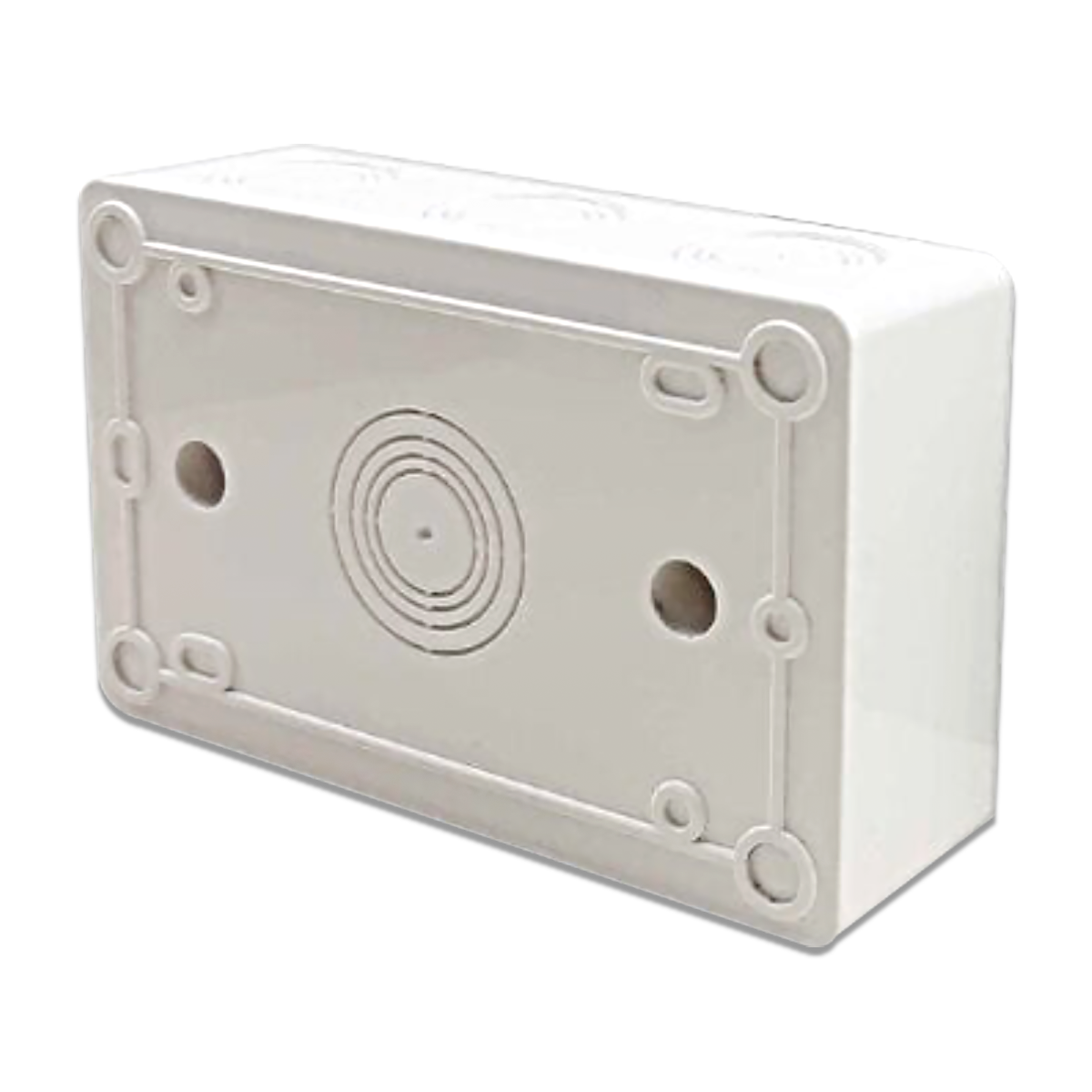 NANO กล่องลอยสำหรับฝาครอบแผงหน้ากากกันน้ำ สีขาว รุ่น NANO-415W (20 ชิ้น/กล่อง)