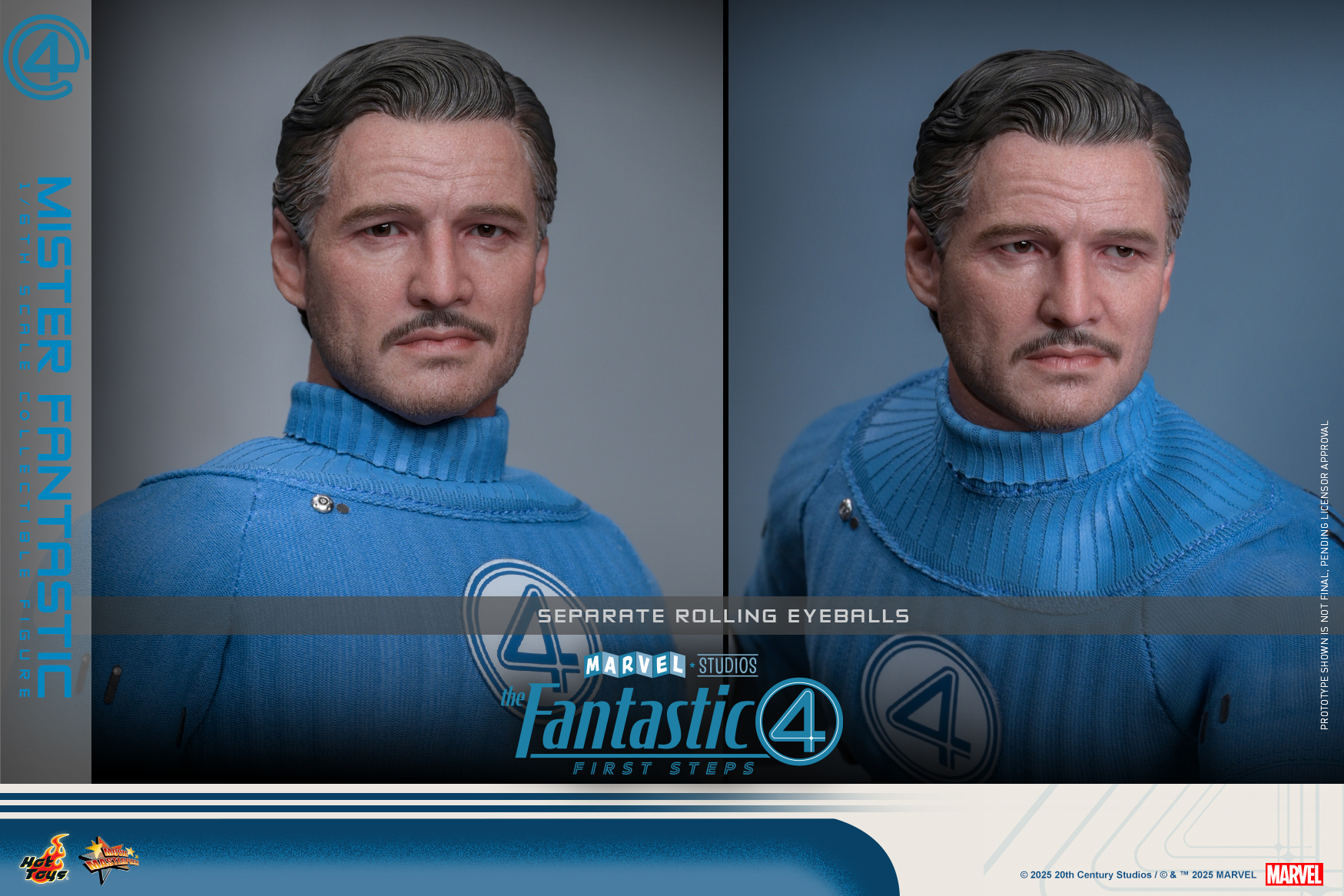25/08/2568 Hot Toys MMS821 The Fantastic Four: First Steps - Mister Fantastic