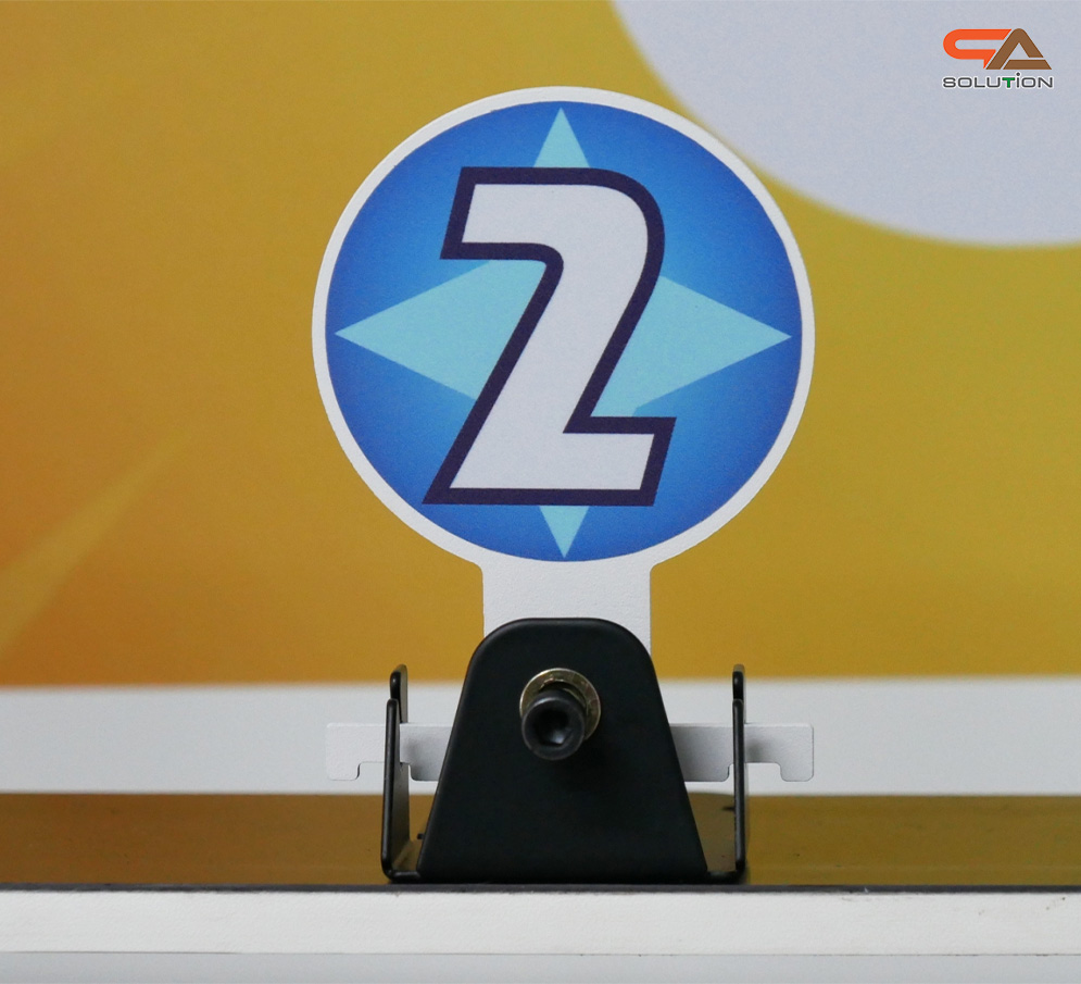 เกมส์ CARNIVAL GAME ยิงเป้าเหล็กกลม ขนาด (W) 90 x (L)50 x (H)176 cm. พร้อมเป้าเหล็กกลม 15 อัน ปืนกระสุนโฟม 2 ชุด