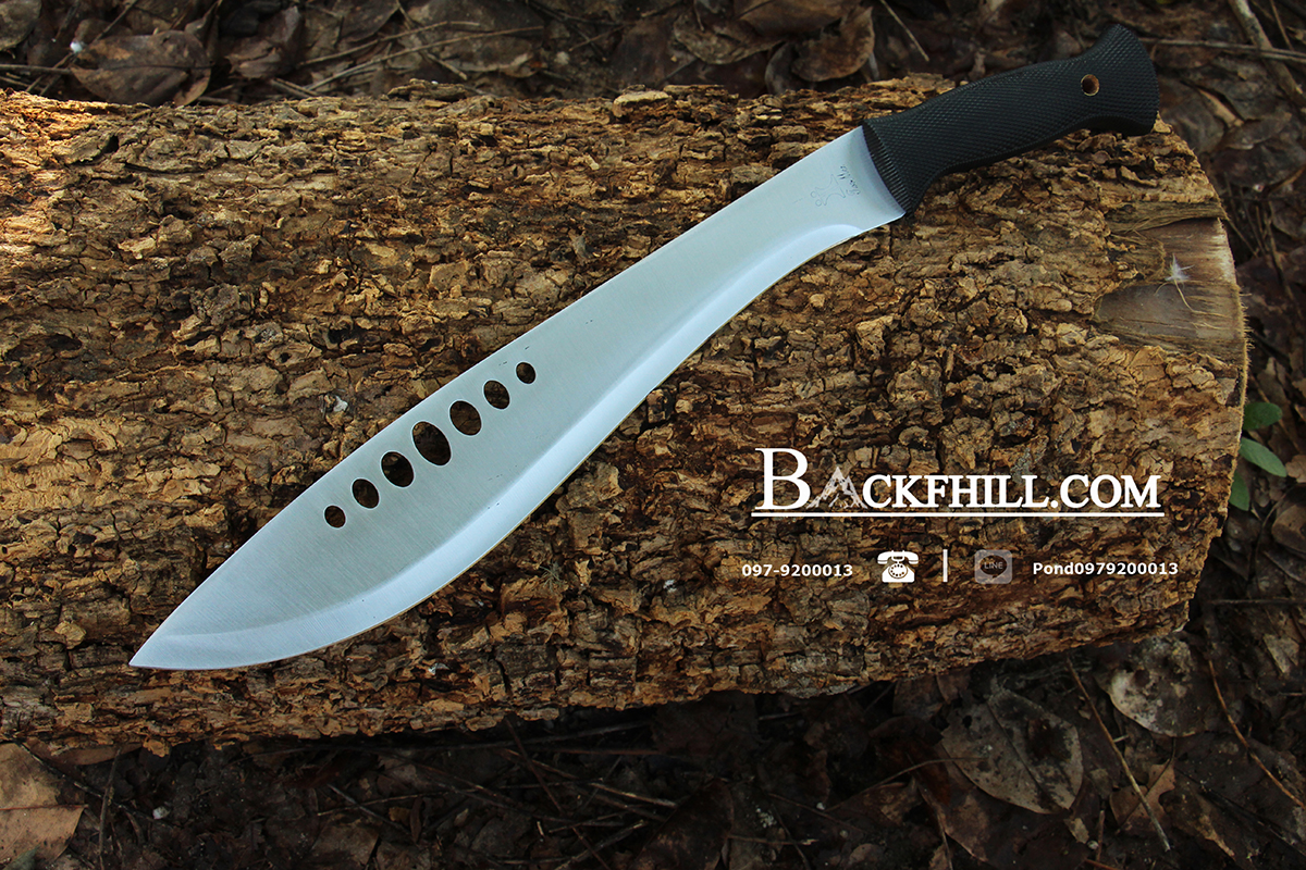 มีดใบตายมาเชเต้ MACHETE KNIFE ยาว 18 นิ้ว ด้ามยางดำ By TWO MAN