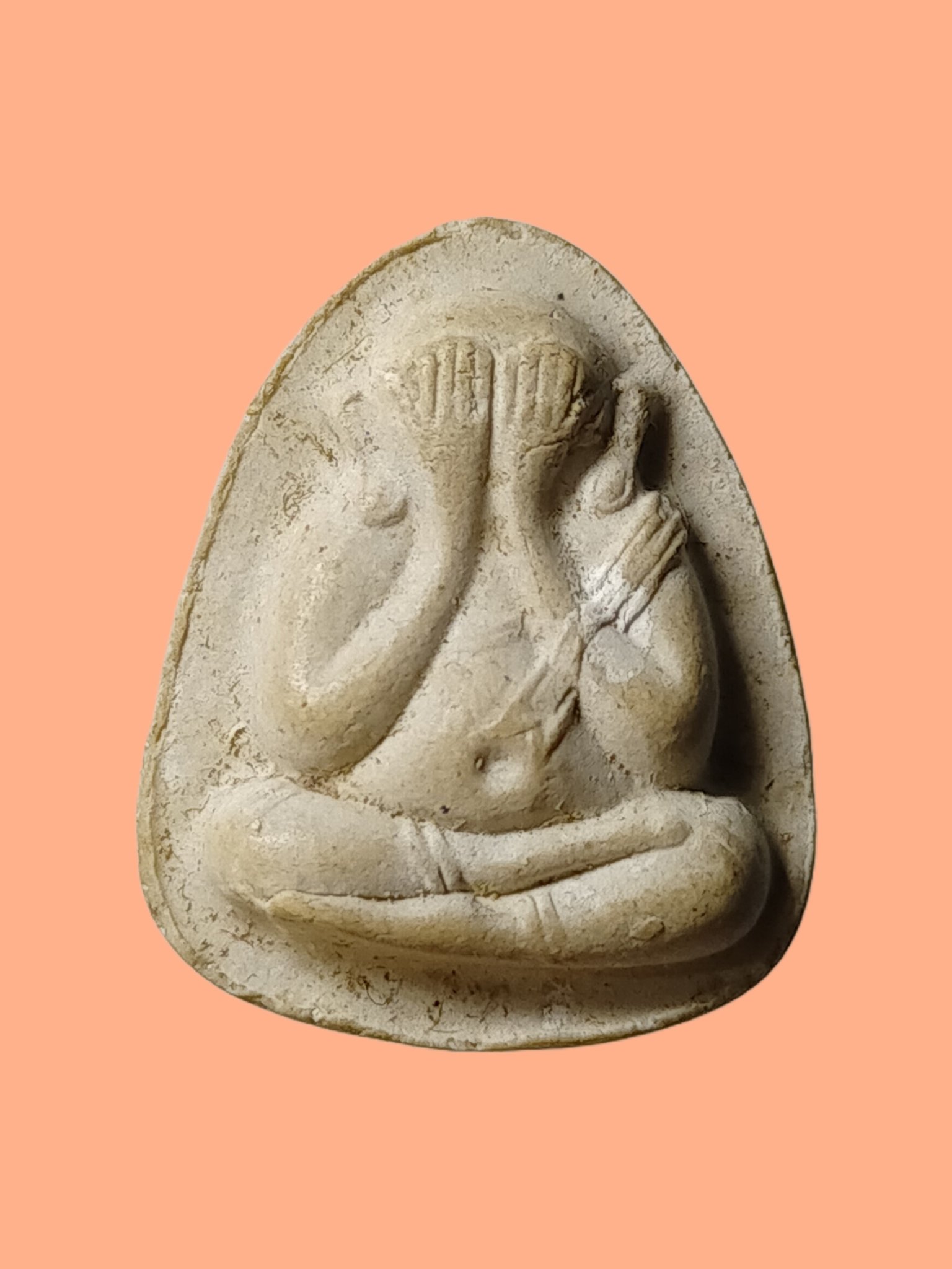 H552 พระปิดตาเนื้อผง หลวงปู่โต๊ะ วัดประดู่ฉิมพลี รุ่นที่ระลึก 5 มีนาคม