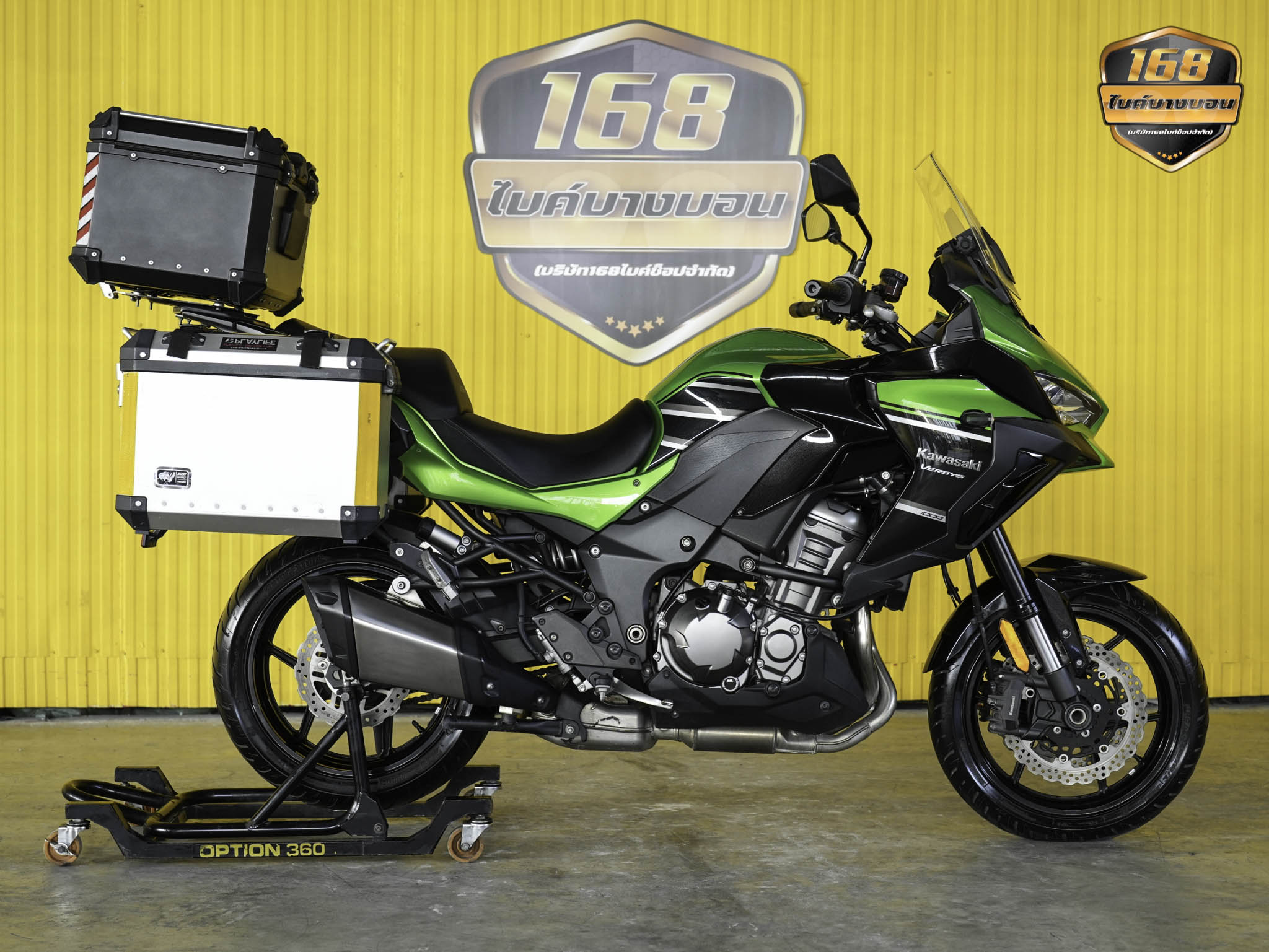 Kawasaki Versys 1000 ABS จดปี 2022 ฟรีดาวน์ ออกรถใช้เงิน 0 บาท