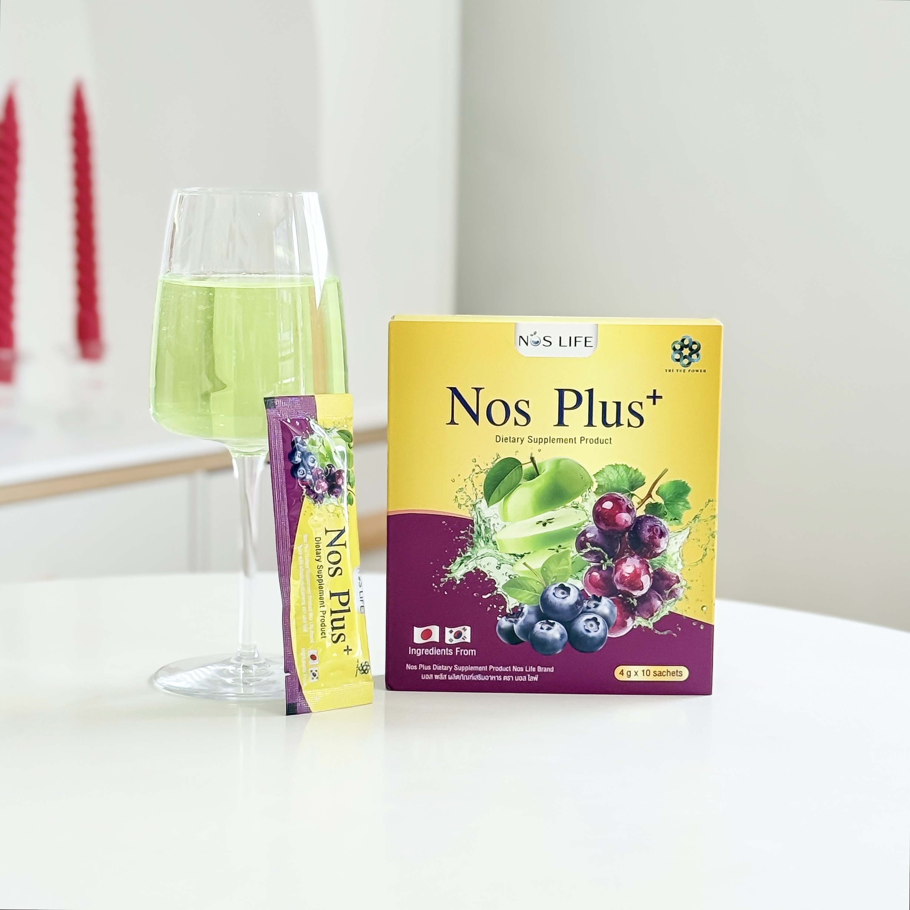 Nos Plus 6 กล่อง มี 60 ซอง