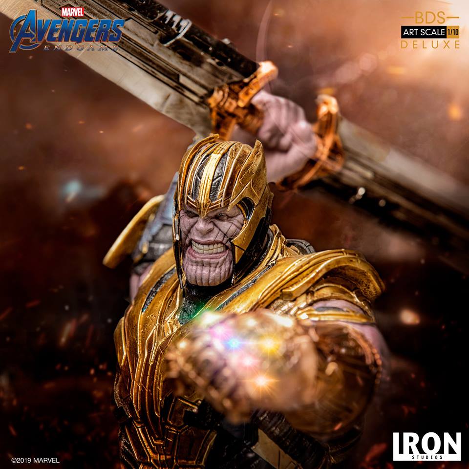 Iron Studios BDS Deluxe Art Scale 1/10 Avengers Endgame - Thanos