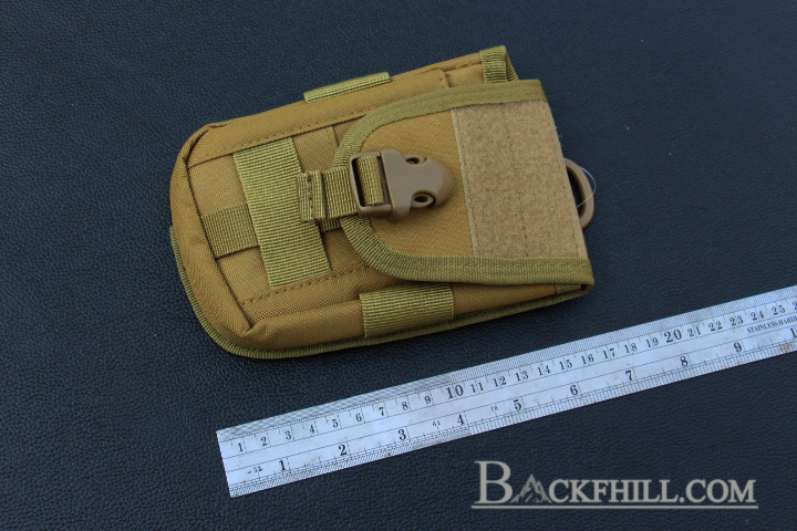 กระเป๋าติดเอวขนาดกลางสีน้ำตาล กระเป๋าคาดเอว กระเป๋าคาดเอวทหาร กระเป๋าคาดเอวช่างกล้อง กระเป๋าทหาร กระเป๋าbike