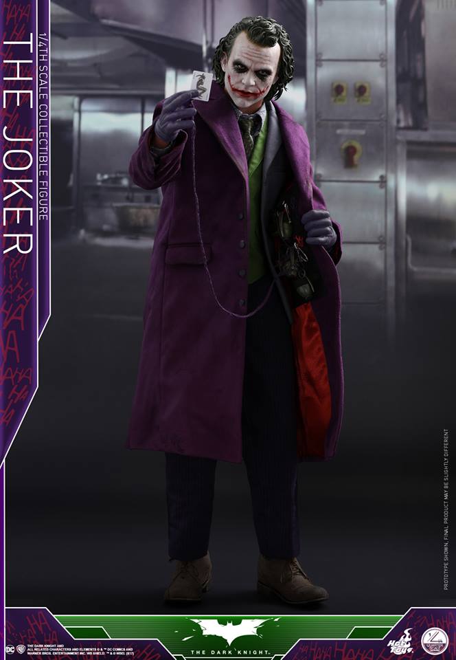 Hot Toys QS010 THE DARK KNIGHT 1/4 THE JOKER