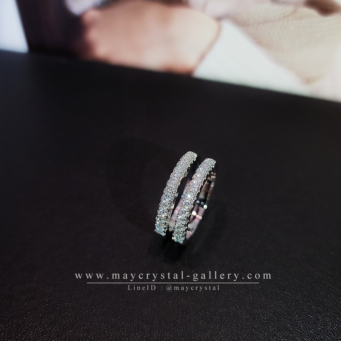 แหวน premium zirconia สอบถามไซส์กับเมย์ได้นะคะ