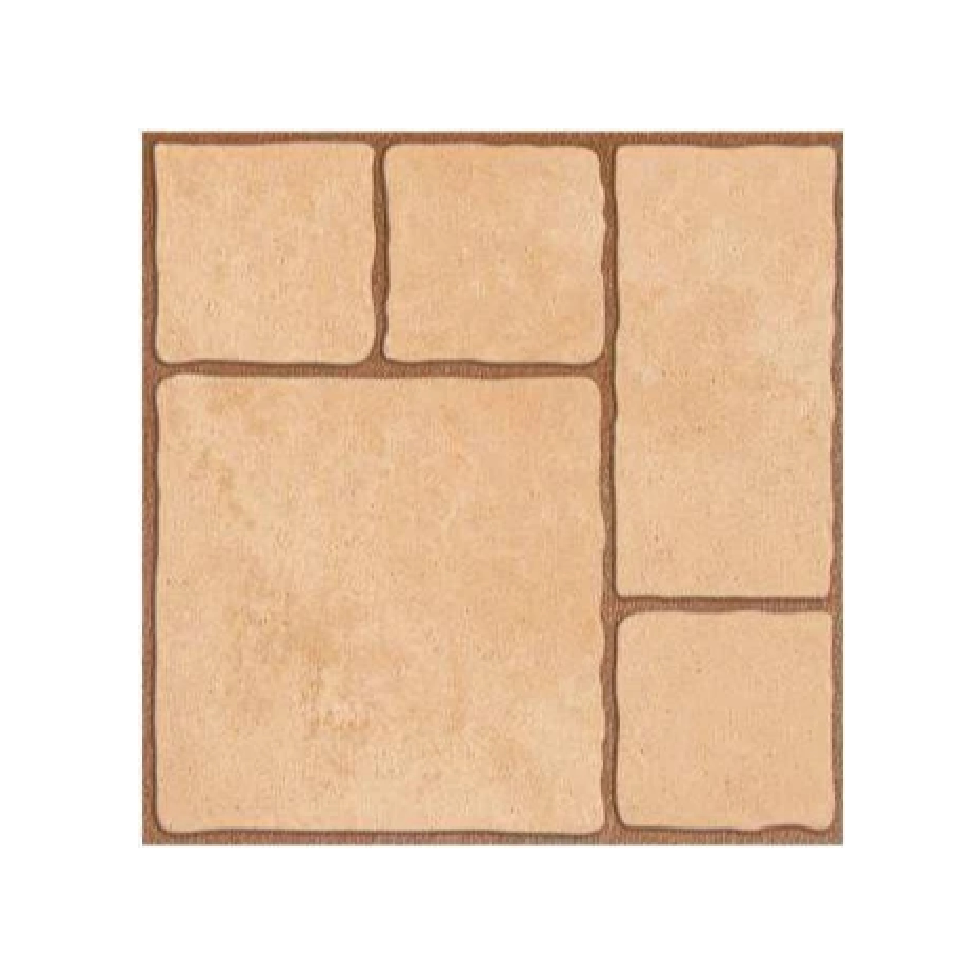 กระเบื้องพื้น KASSA รุ่น KS-VNF066 ขนาด 40 x 40 ซม. (กล่อง 6 แผ่น) สีน้ำตาล
