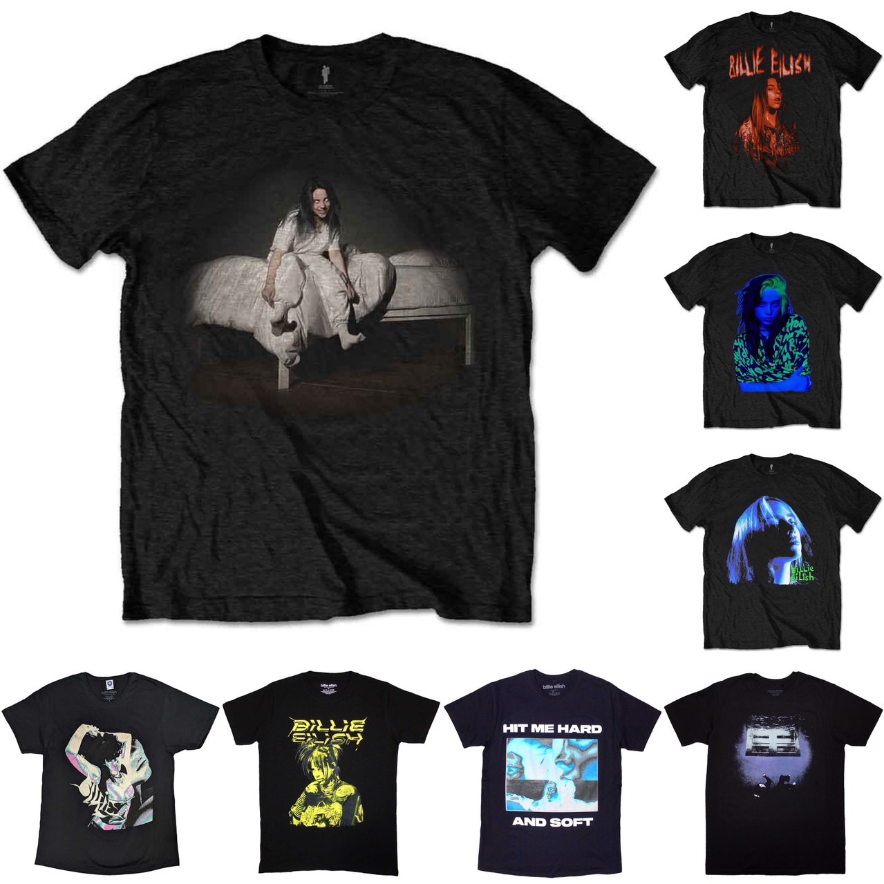 [PREORDER] เสื้อวง BILLIE EILISH T-SHIRT ลิขสิทธิ์แท้ UK รวมลายสุดฮิต