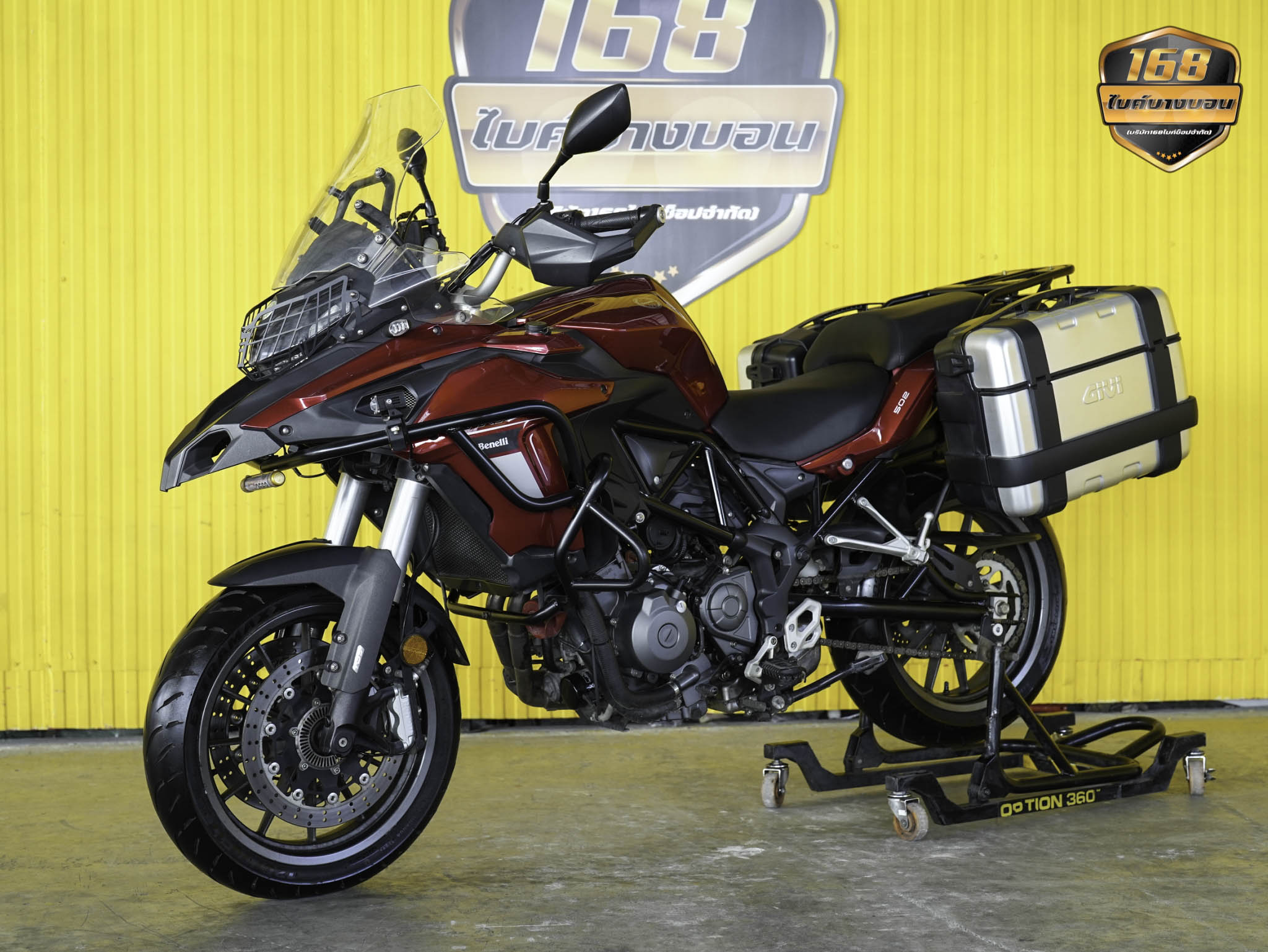 Benelli TRK 502 ปี 2018 ใช้ดาวห์เริ่มต้นที่ 19,000 บ.