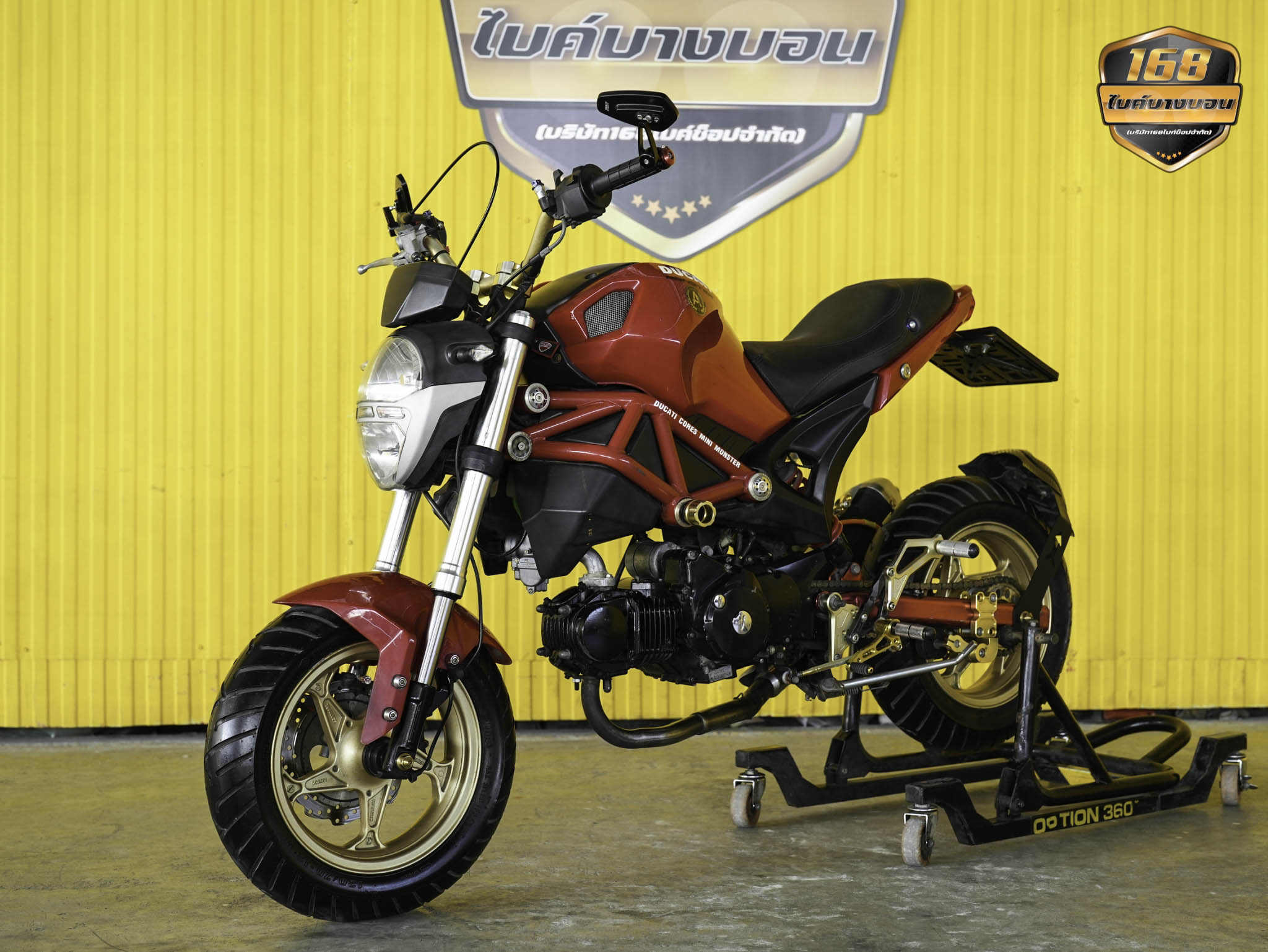 GPX Demon 125 ปี 2016 พร้อมซิ่ง